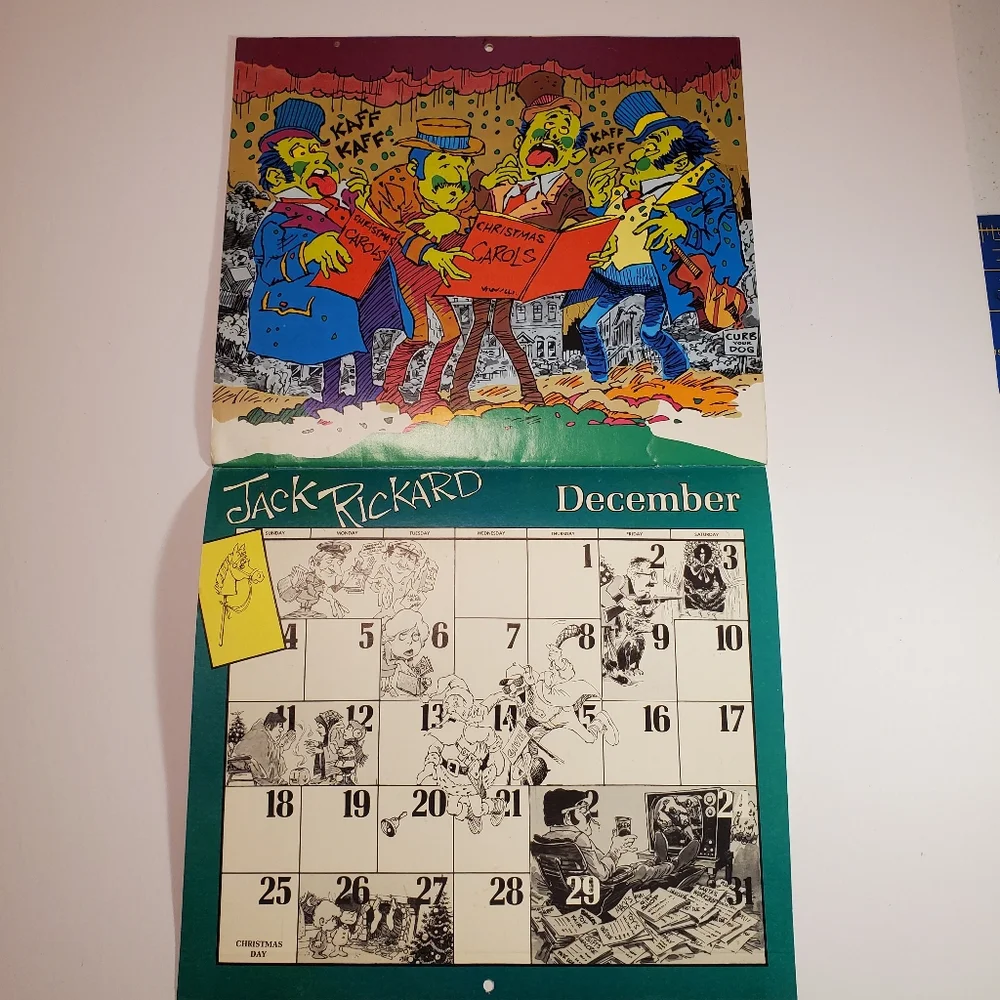 MAD Calendar 1977   Warner Books 10x12
